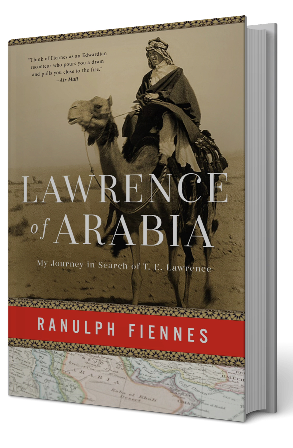 <strong>THE WRITE STUFF</strong><br/><span>Fiennes has written some 30 books, including his latest, a biography of T.E. Lawrence</span>
